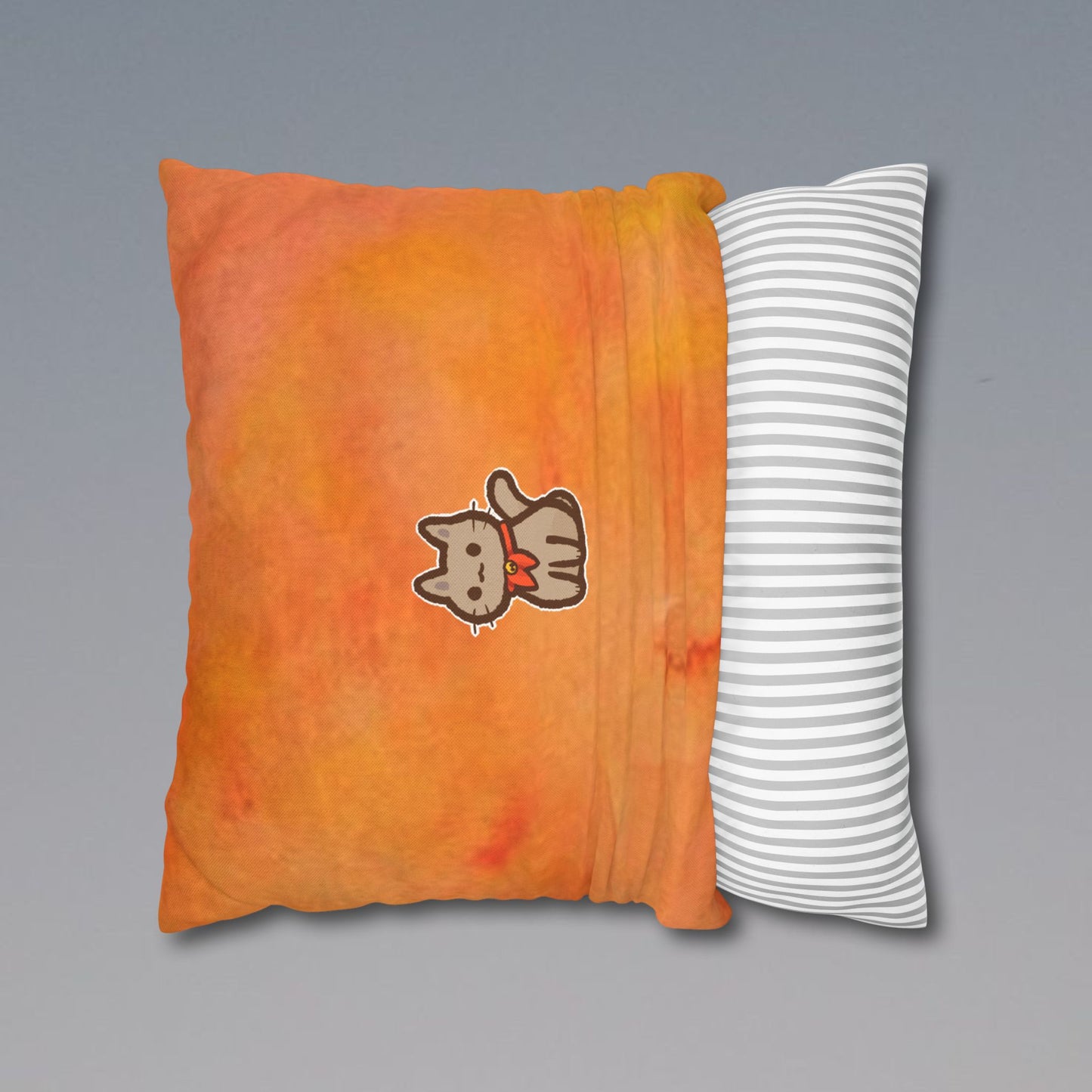 Cute Cat Themed Decorative Pillowcase, Cozy Home Decor