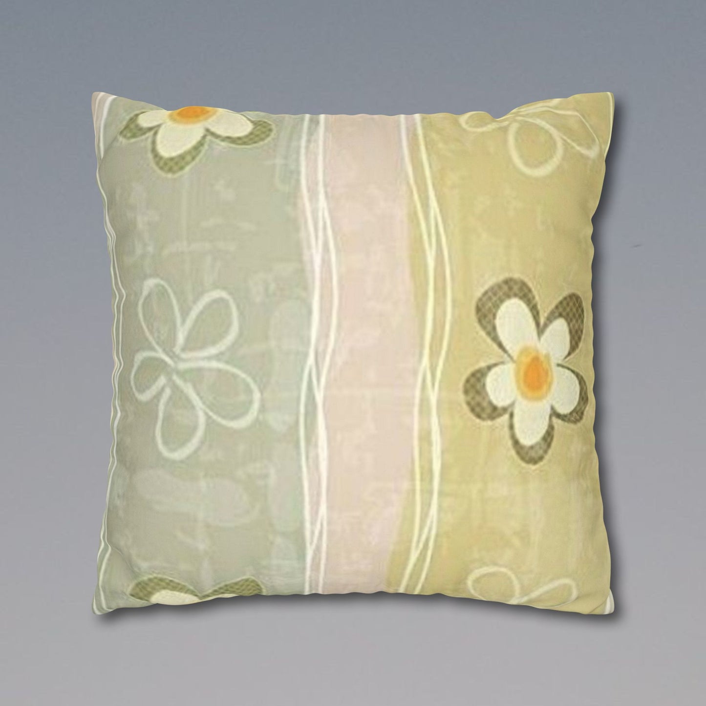 Chic Floral Faux Suede Pillowcase, Cozy Decorative Cushion Cover, Soft Home Decor, Bedroom Accessory, Gift for Her, Boho Style