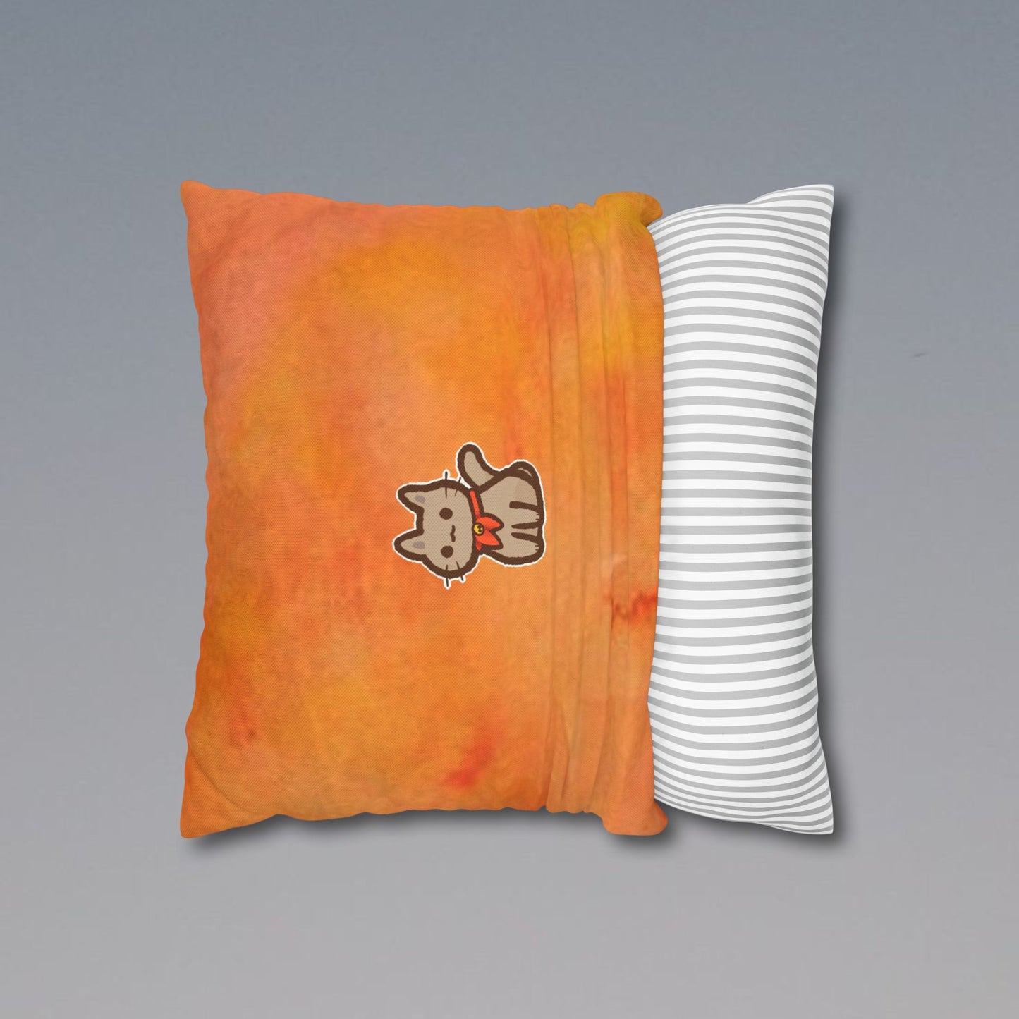Cute Cat Themed Decorative Pillowcase, Cozy Home Decor
