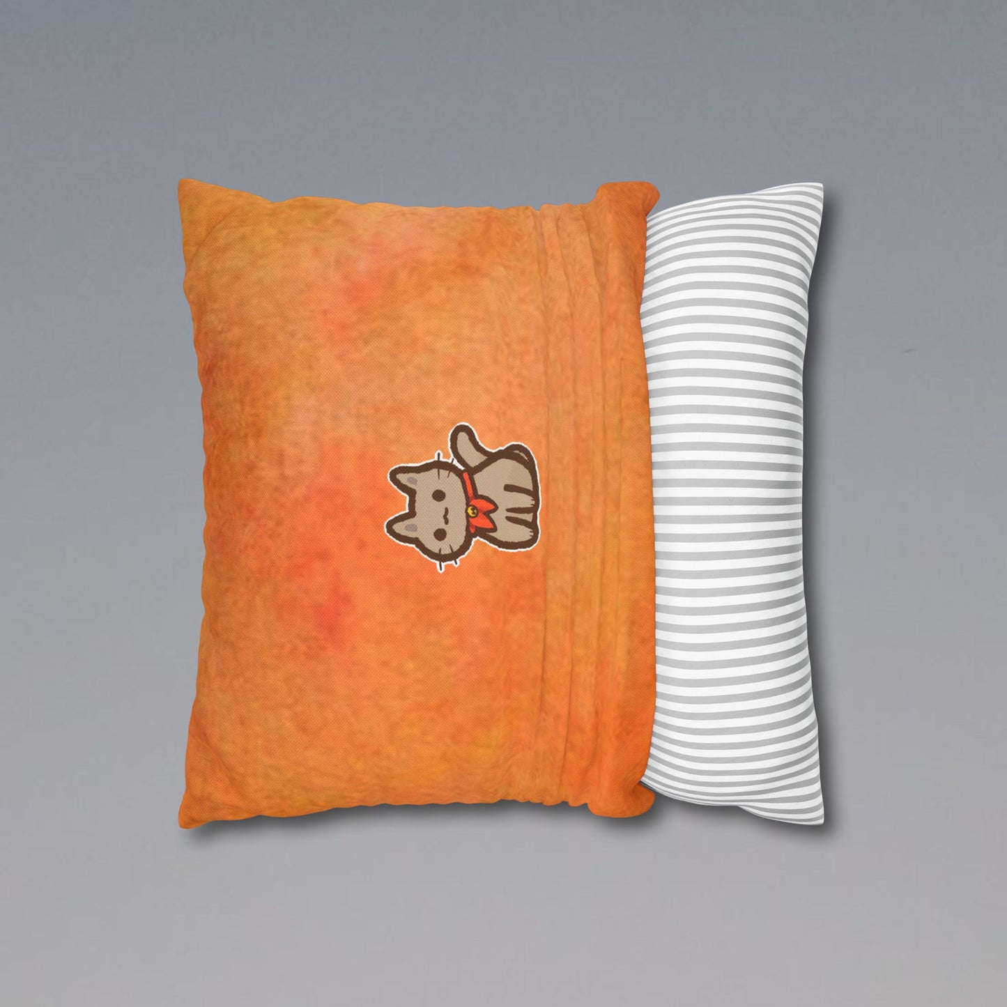Cute Cat Themed Decorative Pillowcase, Cozy Home Decor