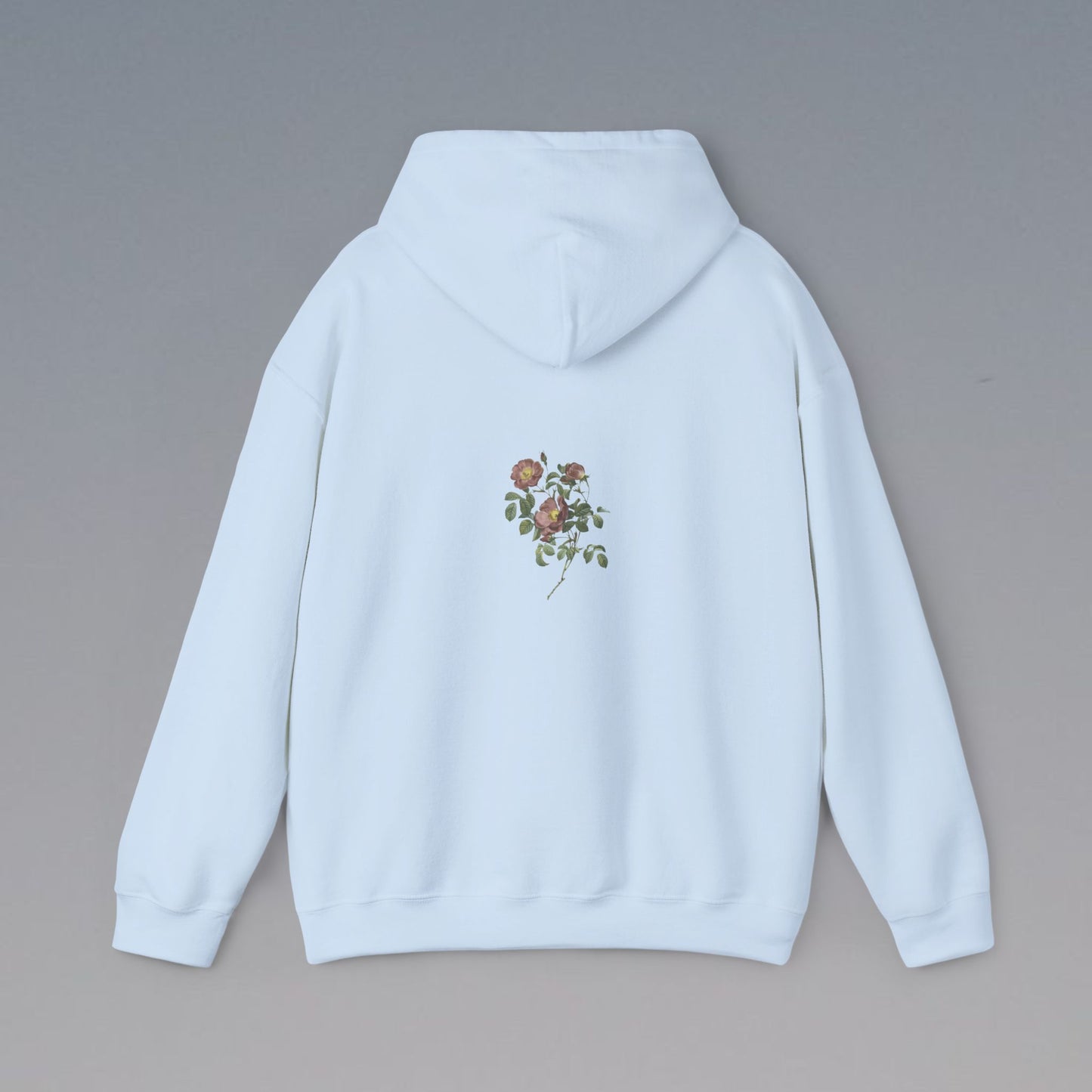 Chic Floral Graphic Hoodie Unisex Style
