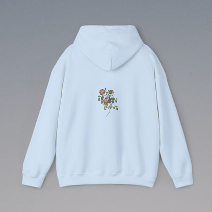 Chic Floral Graphic Hoodie Unisex Style