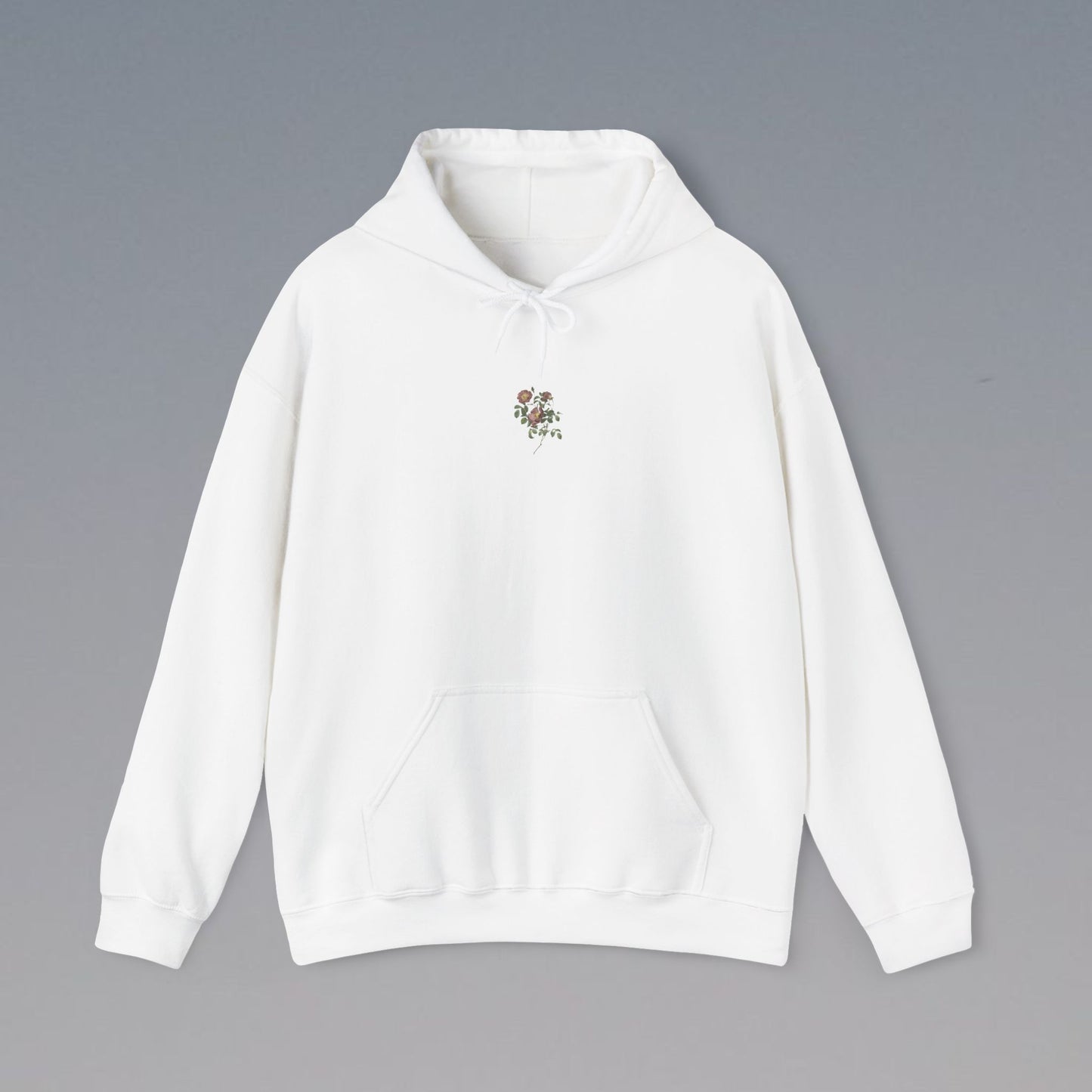 Chic Floral Graphic Hoodie Unisex Style