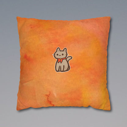 Cute Cat Themed Decorative Pillowcase, Cozy Home Decor