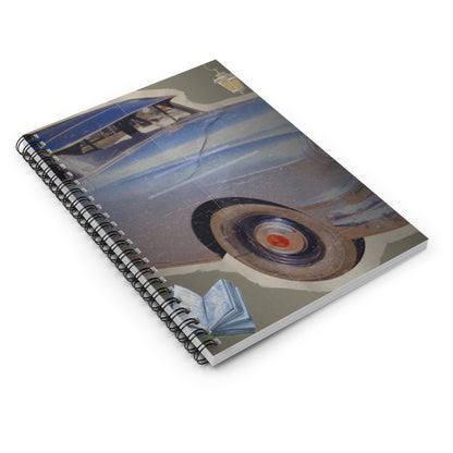 Vintage Car Spiral Notebook Retro Notebook Back to School Supplies