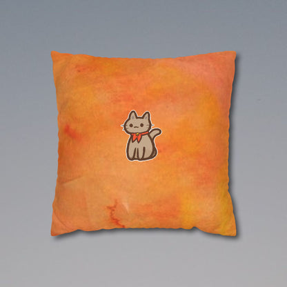 Cute Cat Themed Decorative Pillowcase, Cozy Home Decor