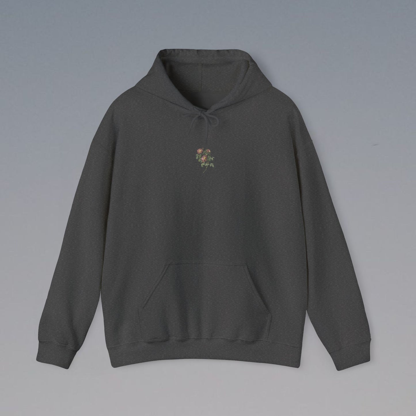 Chic Floral Graphic Hoodie Unisex Style