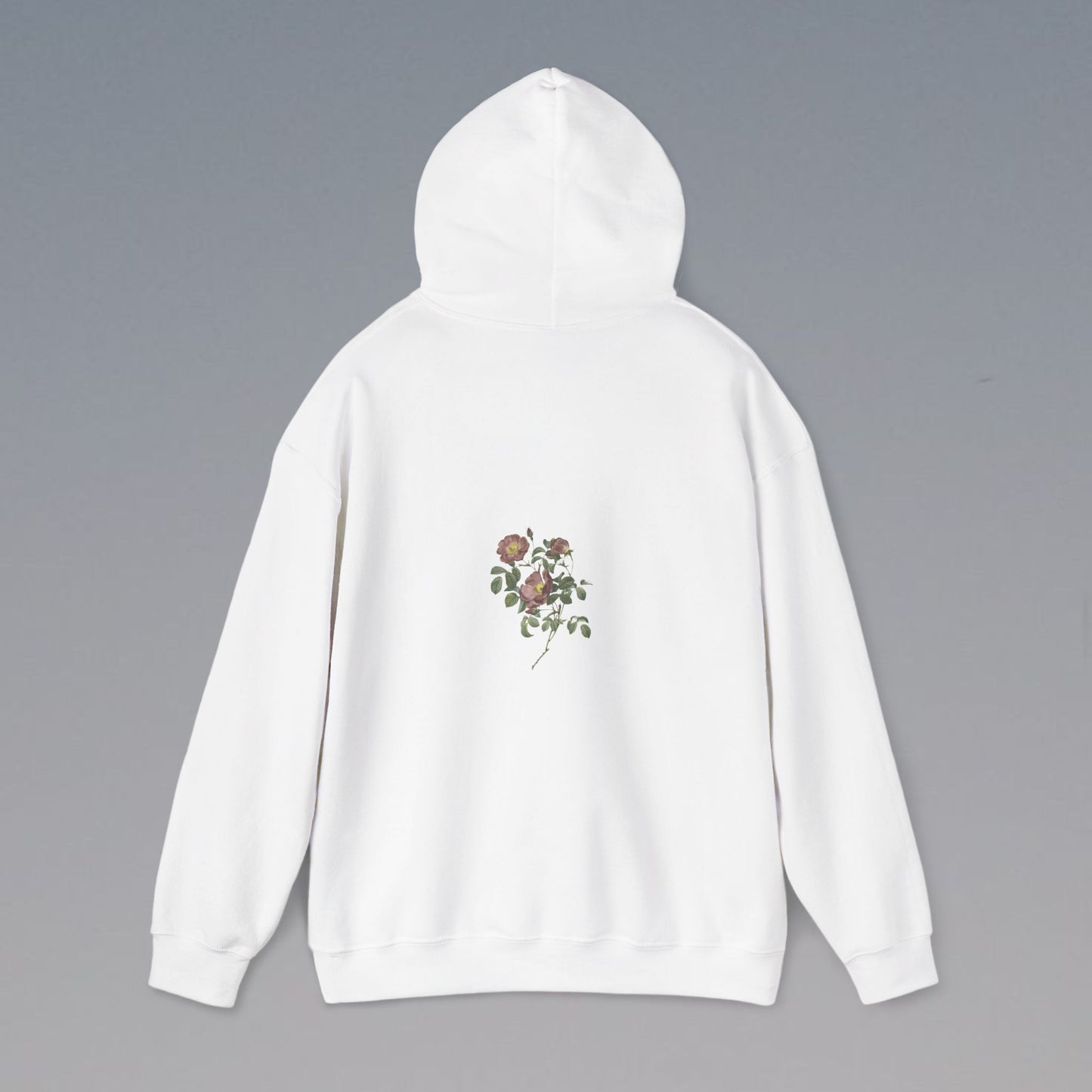 Chic Floral Graphic Hoodie Unisex Style