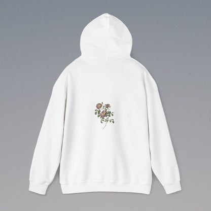 Chic Floral Graphic Hoodie Unisex Style