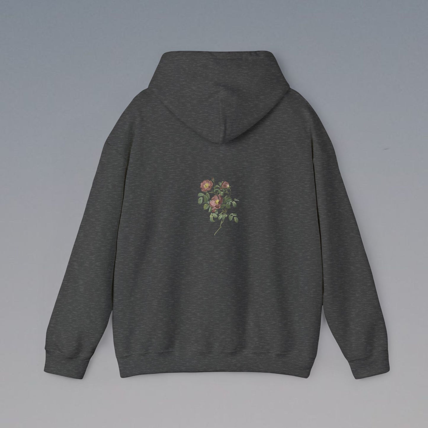 Chic Floral Graphic Hoodie Unisex Style