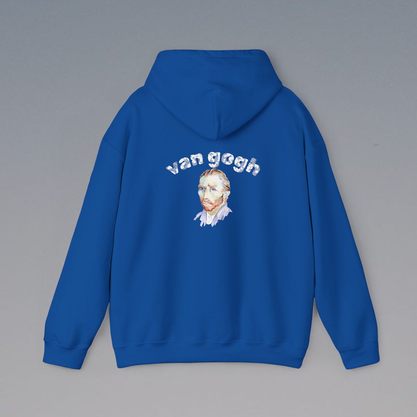 Vincent Van Gogh Inspired Hooded Sweatshirt, Casual Style