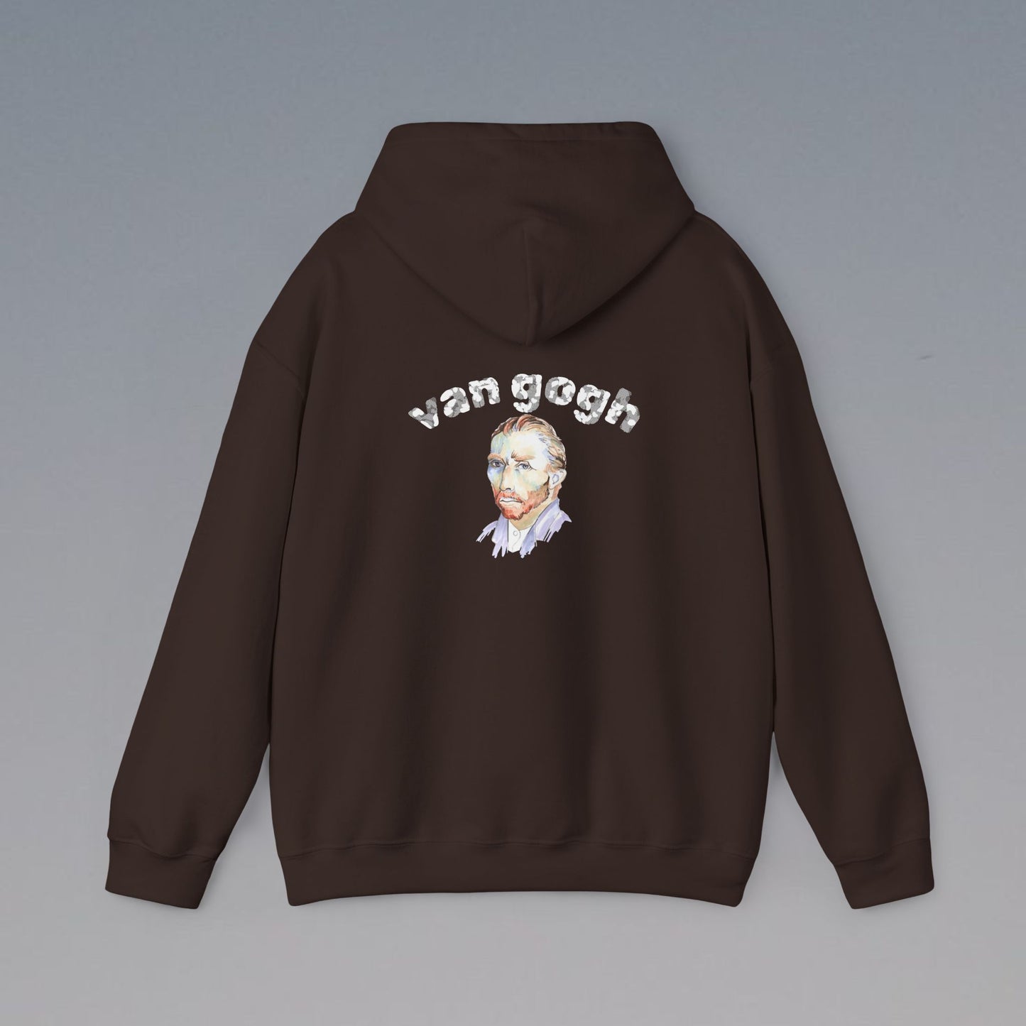 Vincent Van Gogh Inspired Hooded Sweatshirt, Casual Style