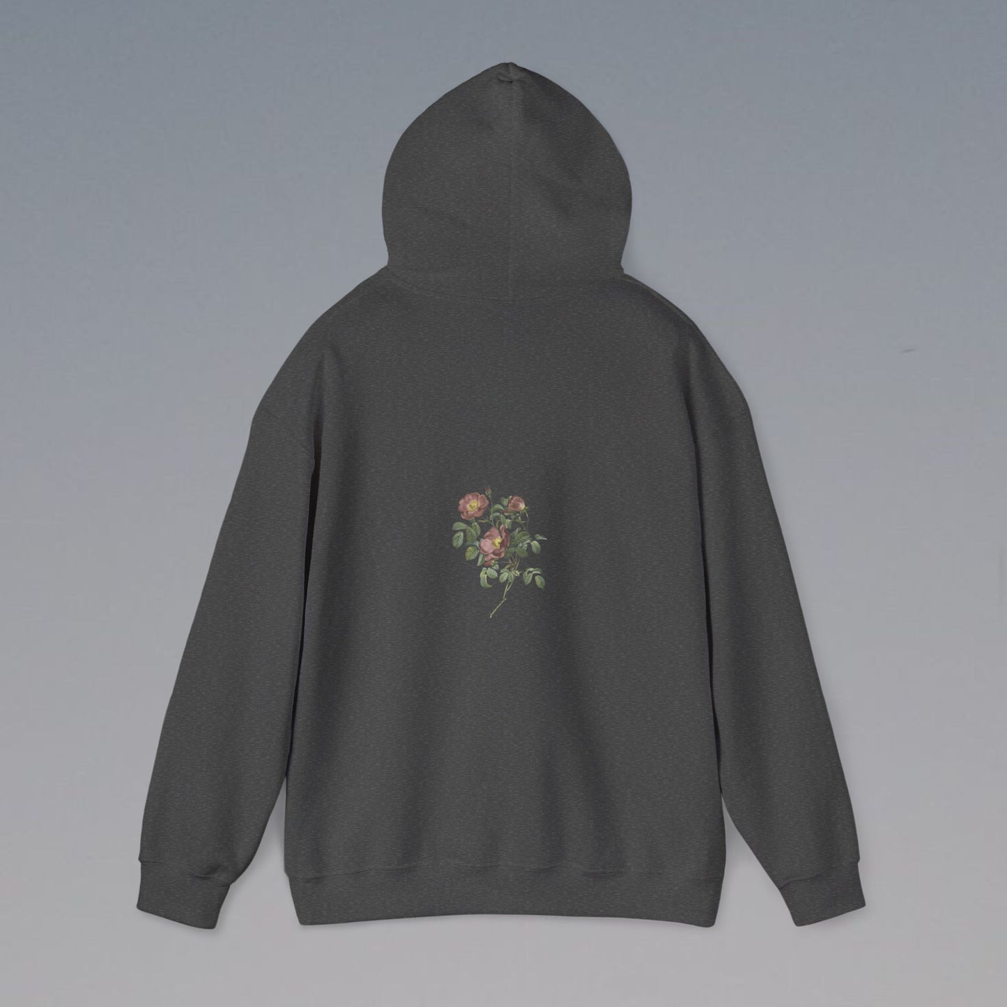 Chic Floral Graphic Hoodie Unisex Style
