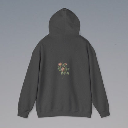 Chic Floral Graphic Hoodie Unisex Style