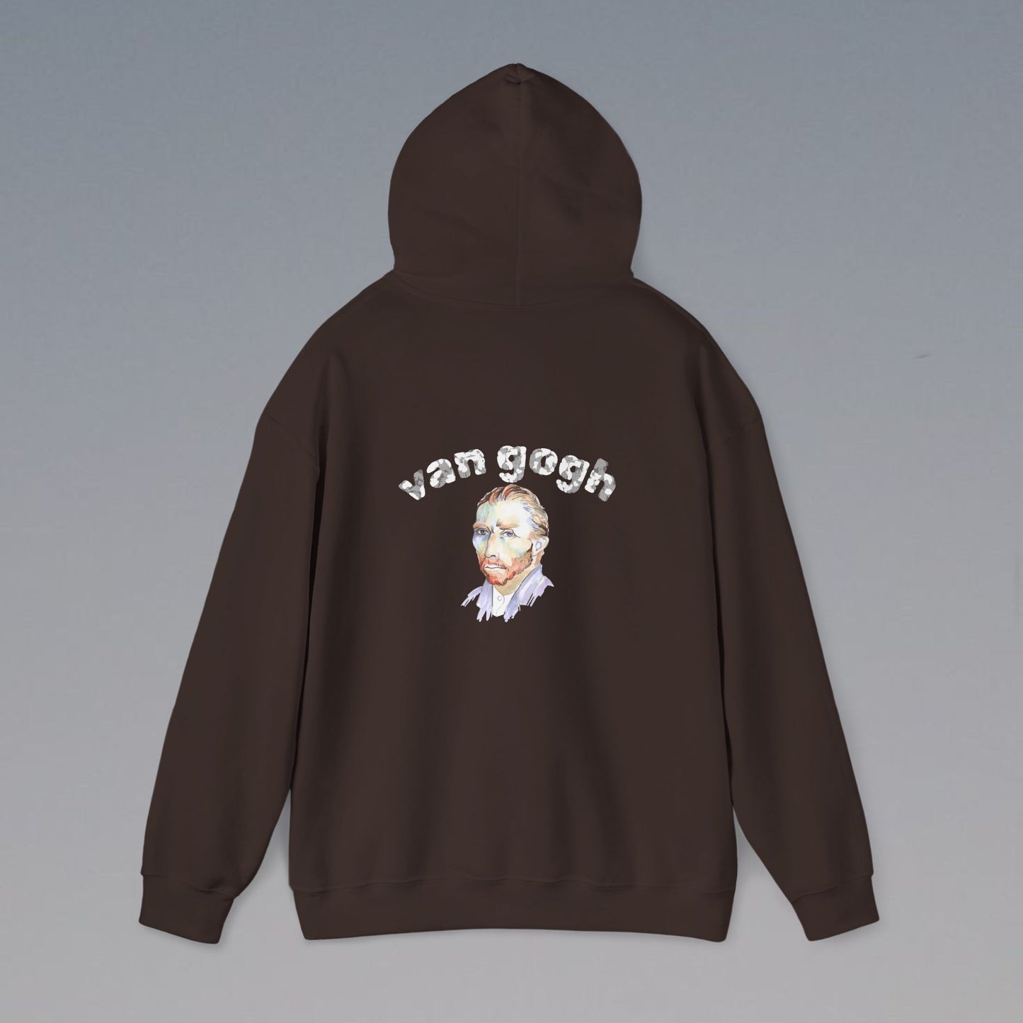 Vincent Van Gogh Inspired Hooded Sweatshirt, Casual Style