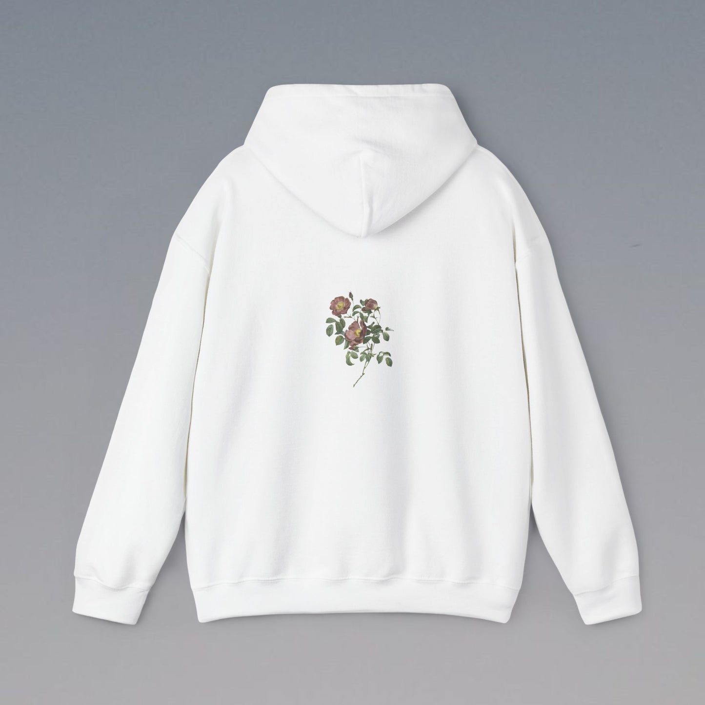 Chic Floral Graphic Hoodie Unisex Style