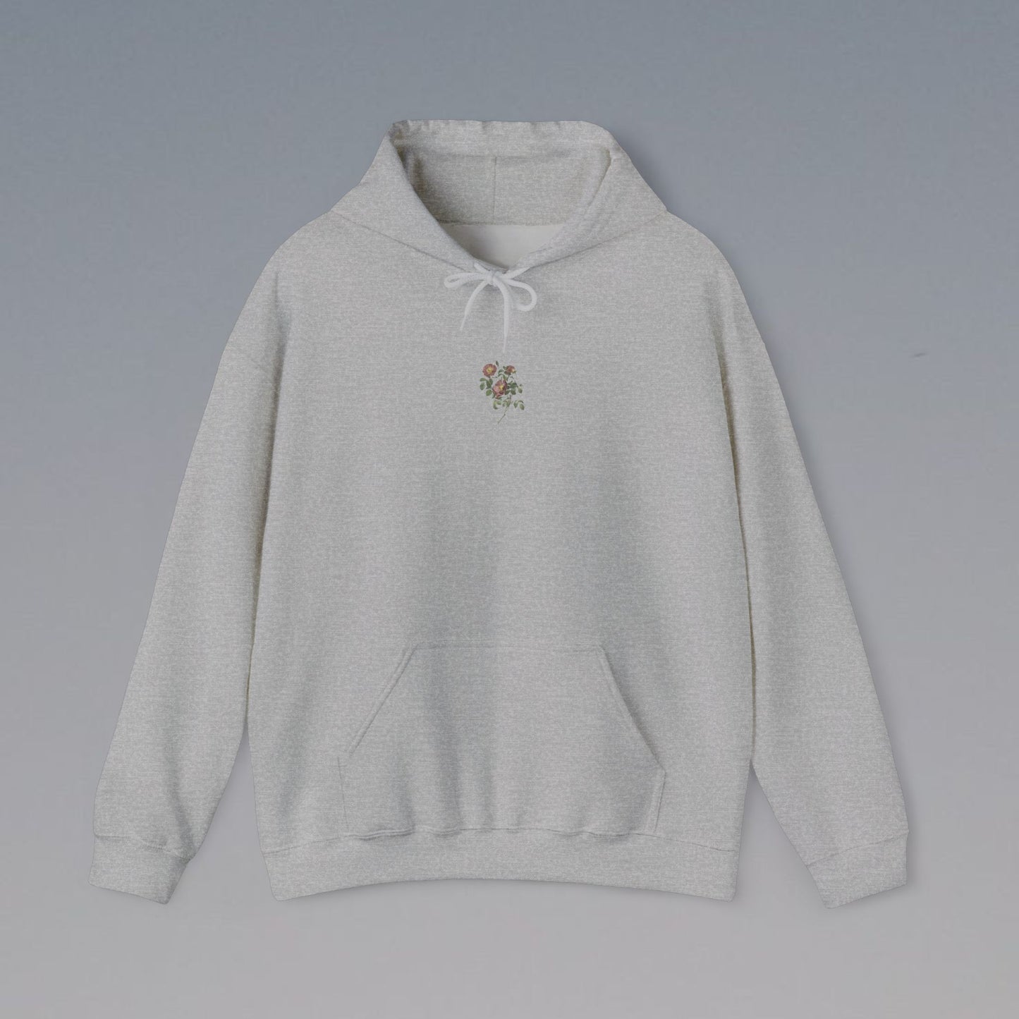 Chic Floral Graphic Hoodie Unisex Style