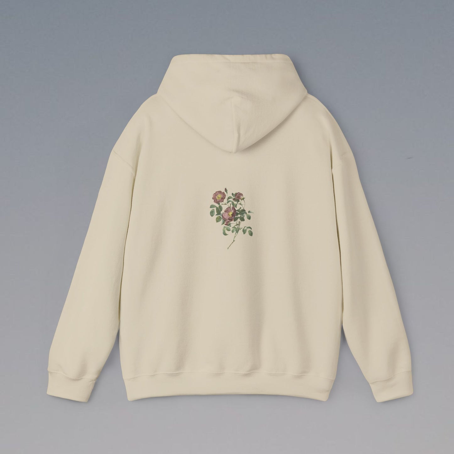 Chic Floral Graphic Hoodie Unisex Style
