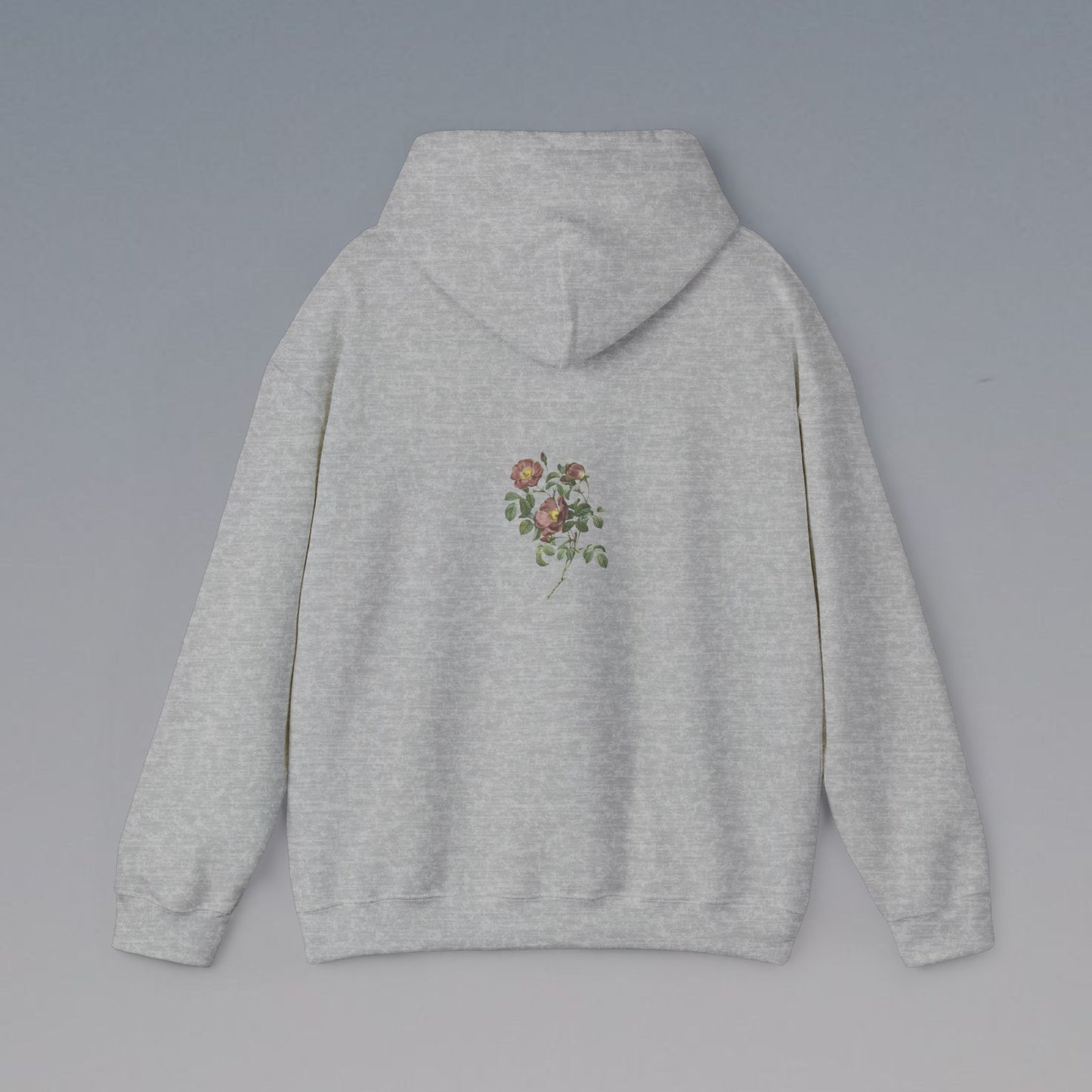 Chic Floral Graphic Hoodie Unisex Style