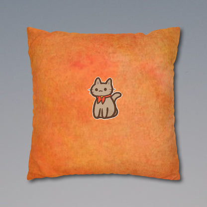 Cute Cat Themed Decorative Pillowcase, Cozy Home Decor