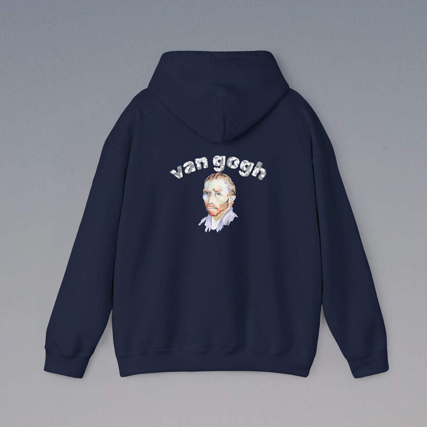 Vincent Van Gogh Inspired Hooded Sweatshirt, Casual Style