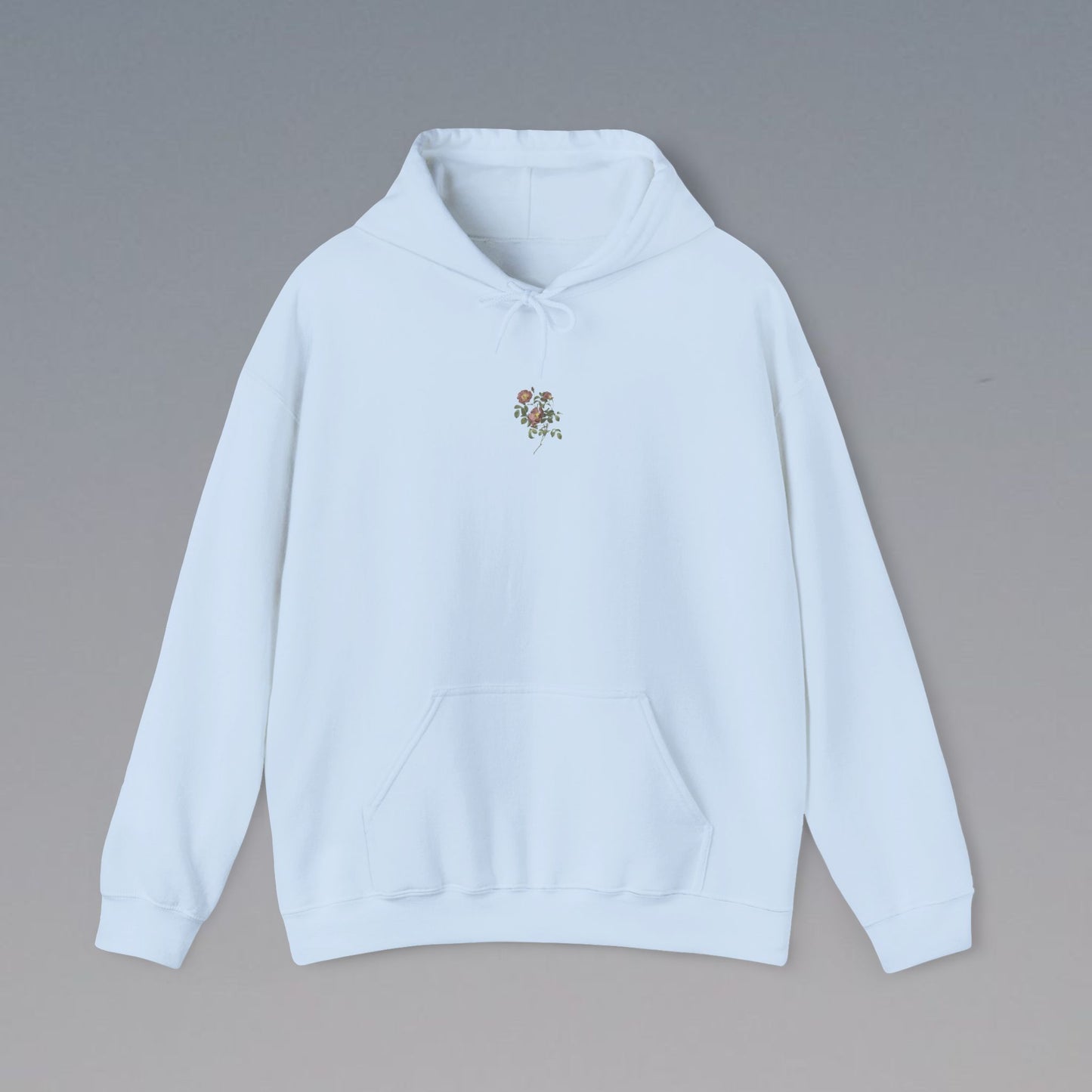 Chic Floral Graphic Hoodie Unisex Style