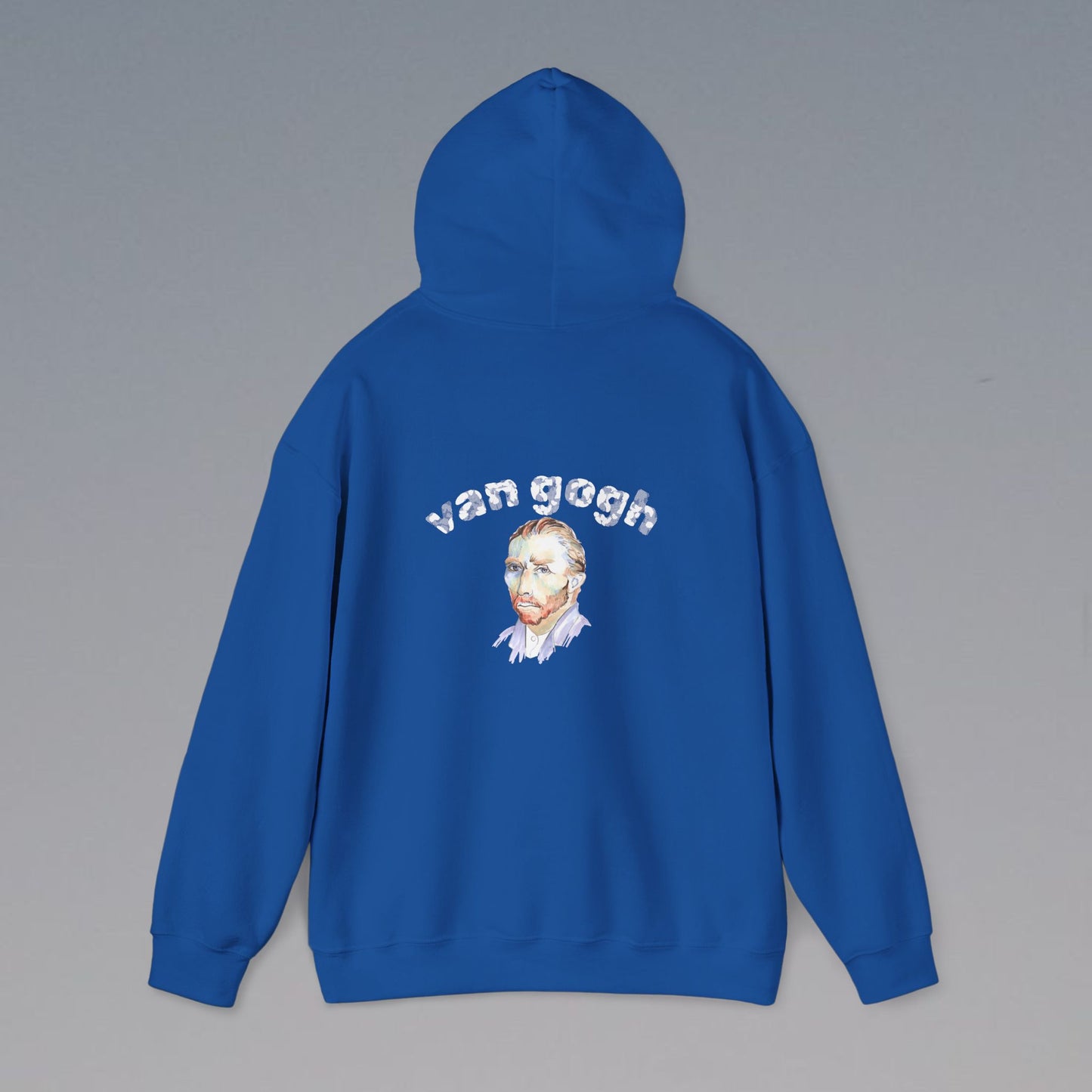 Vincent Van Gogh Inspired Hooded Sweatshirt, Casual Style