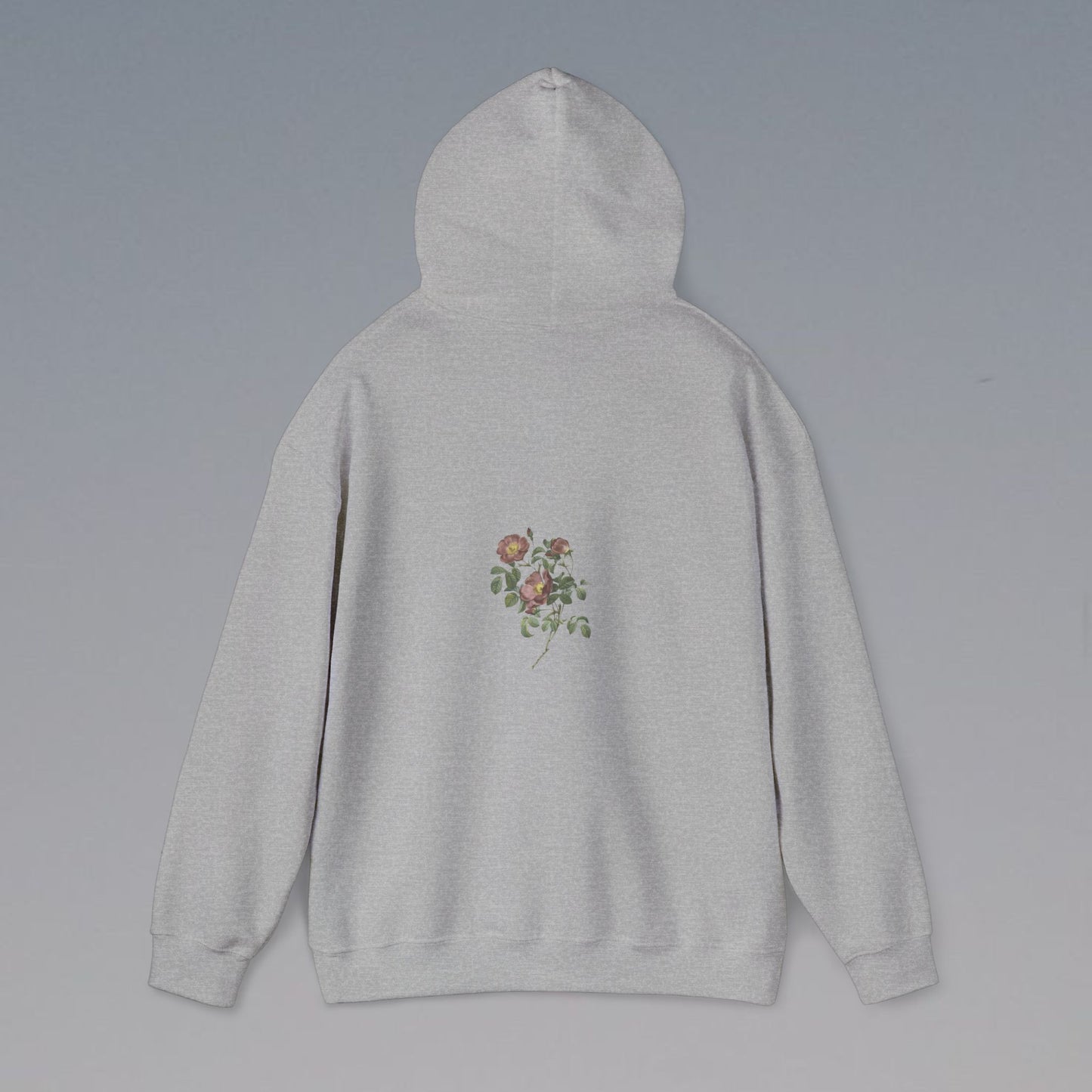 Chic Floral Graphic Hoodie Unisex Style