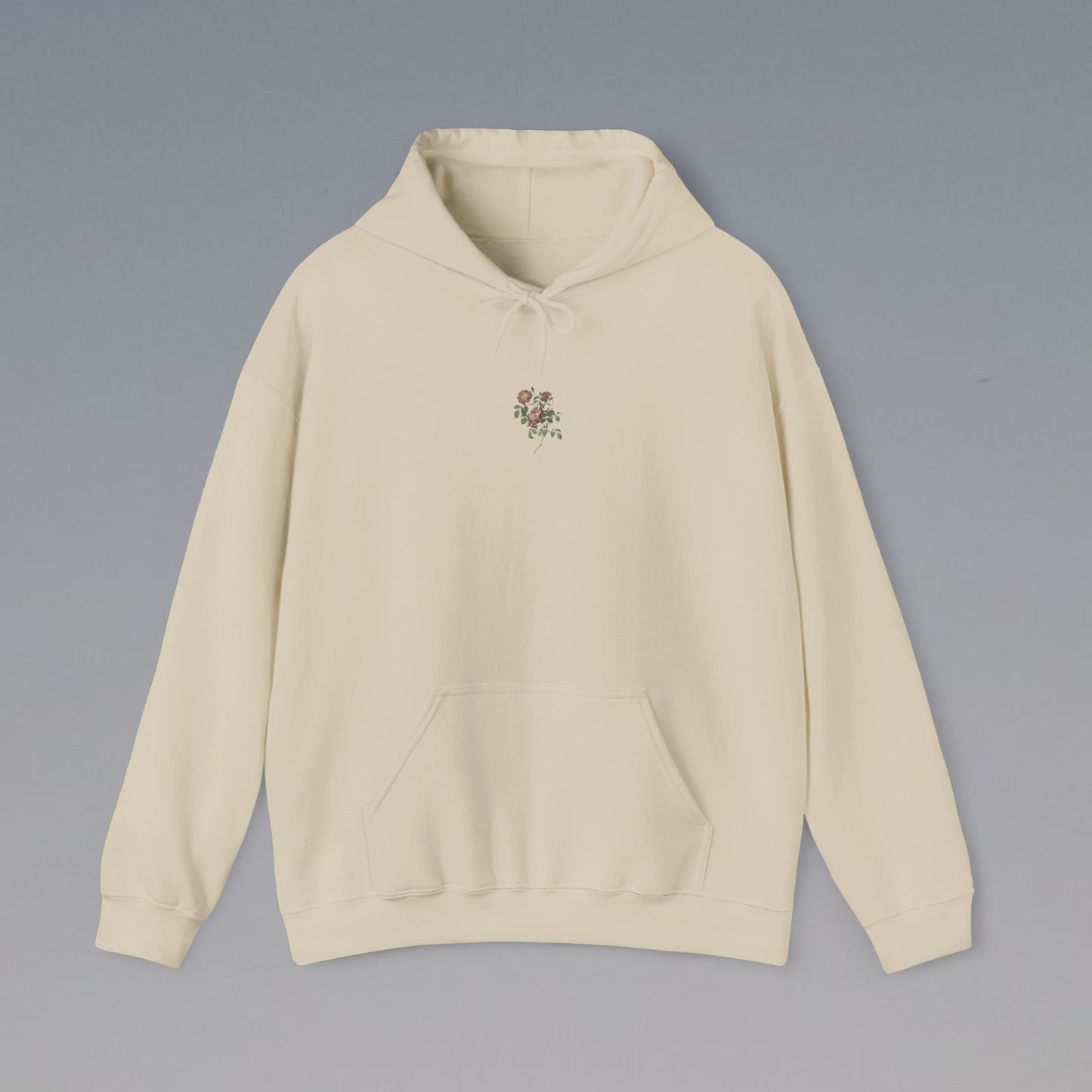 Chic Floral Graphic Hoodie Unisex Style