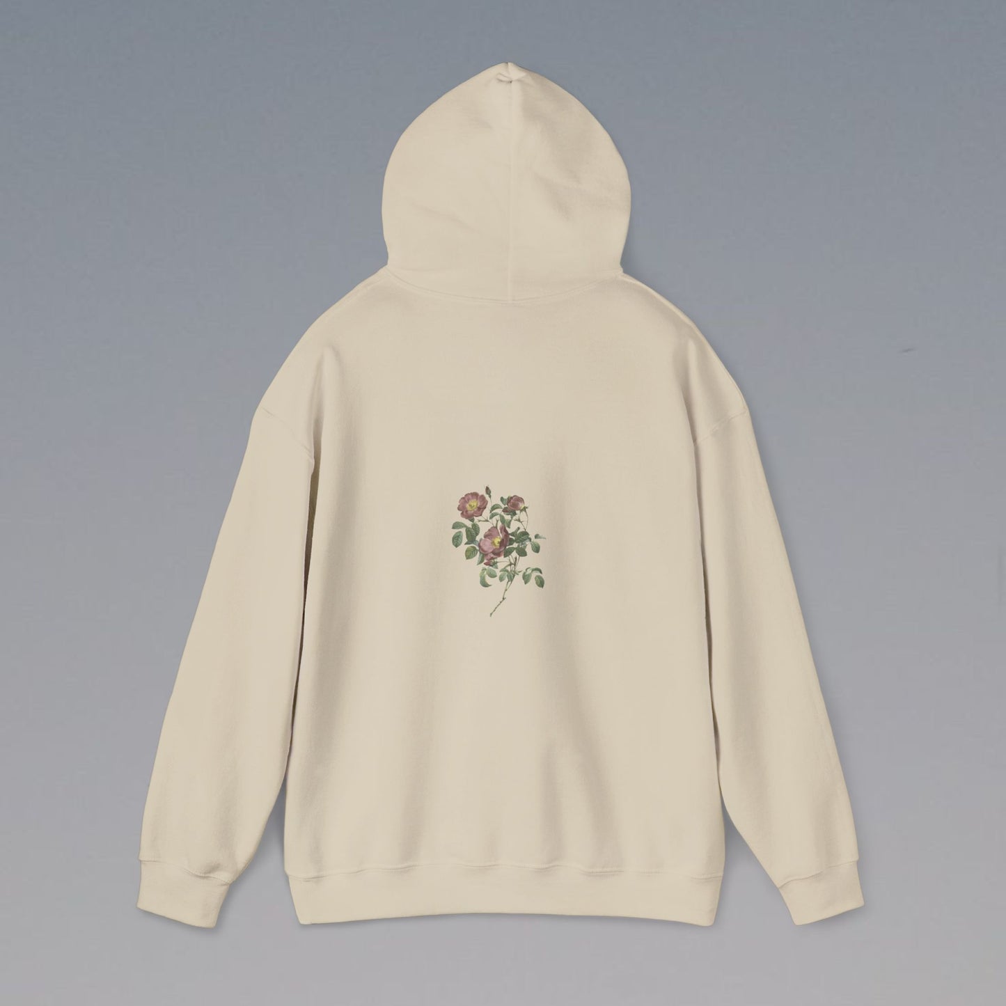 Chic Floral Graphic Hoodie Unisex Style
