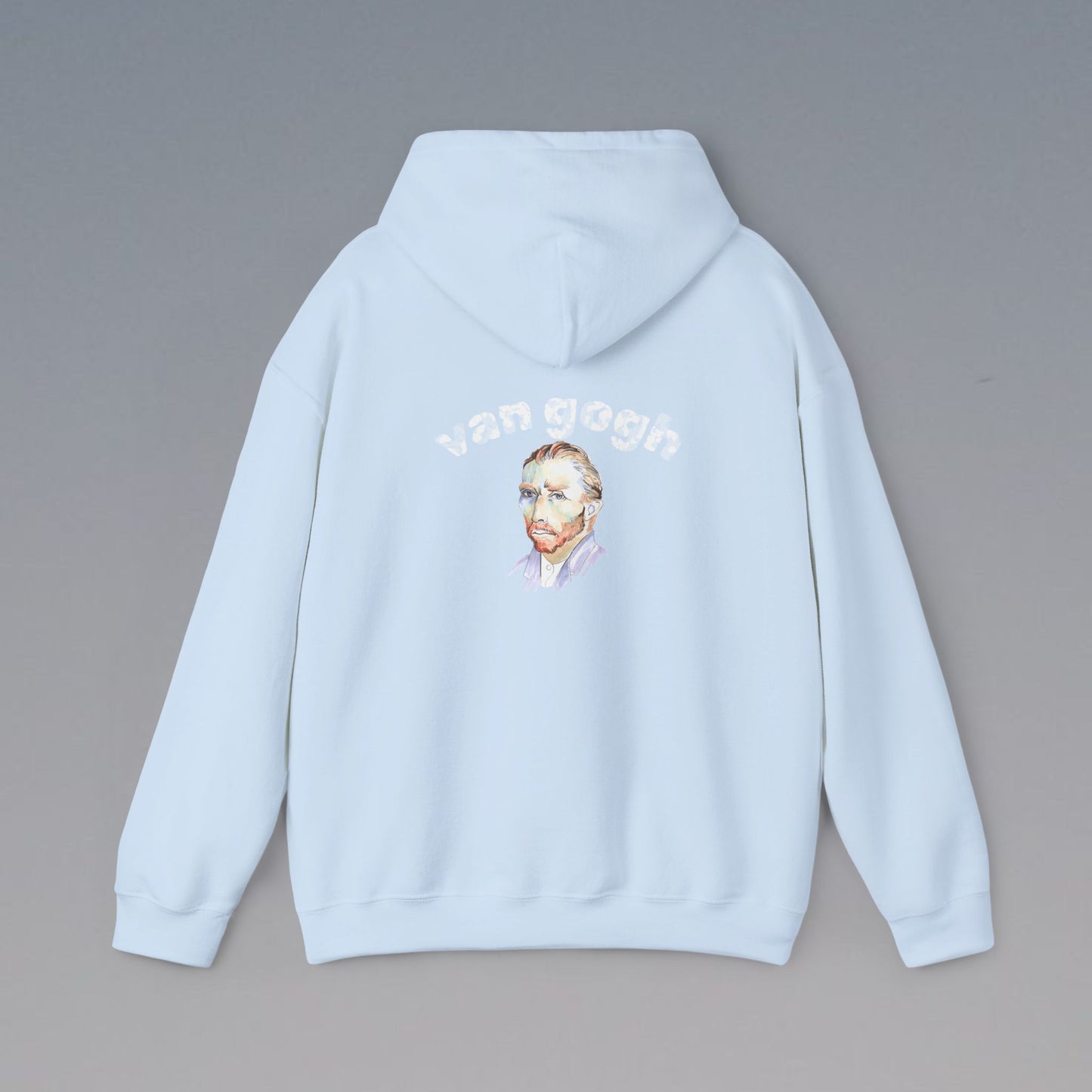 Vincent Van Gogh Inspired Hooded Sweatshirt, Casual Style