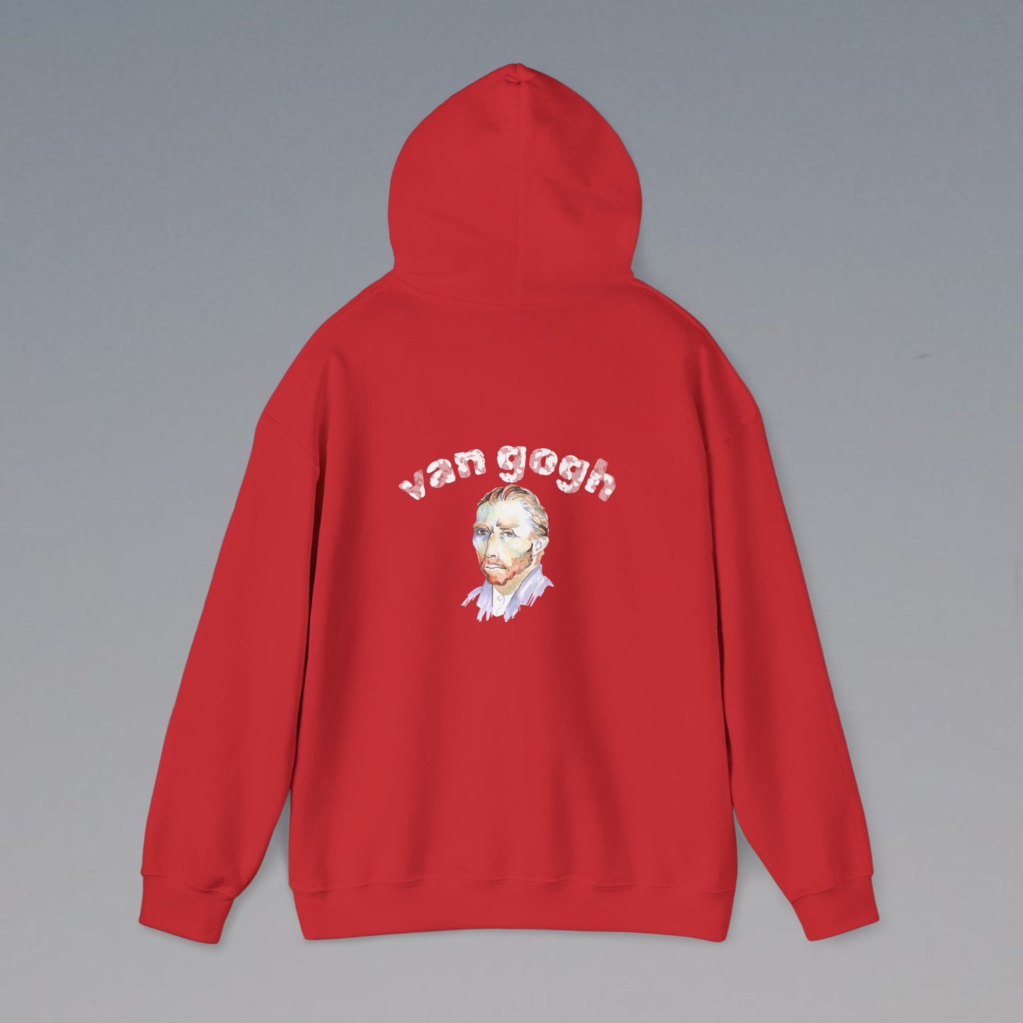Vincent Van Gogh Inspired Hooded Sweatshirt, Casual Style