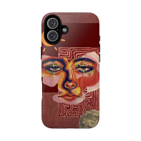Artistic Phone Case, Unique Cases for Tough Love, Bohemian Style Case, Modern Artistic Design, Gift for Art Lovers - Image 7