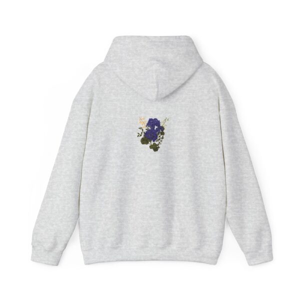Floral Unisex Hooded Sweatshirt - Cozy Lounge Wear, Fall Apparel, Gift for Her, Sweatshirt with Flowers, Perfect for Layering - Image 14