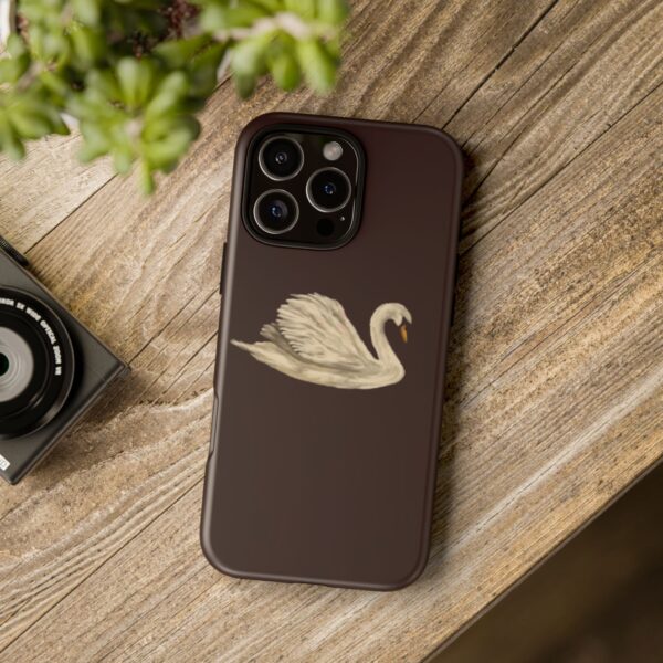 Elegant Swan Phone Case, Tough Phone Cover, Unique Smartphone Protection, Chic Gift for Her, Stylish Tech Accessories - Image 24