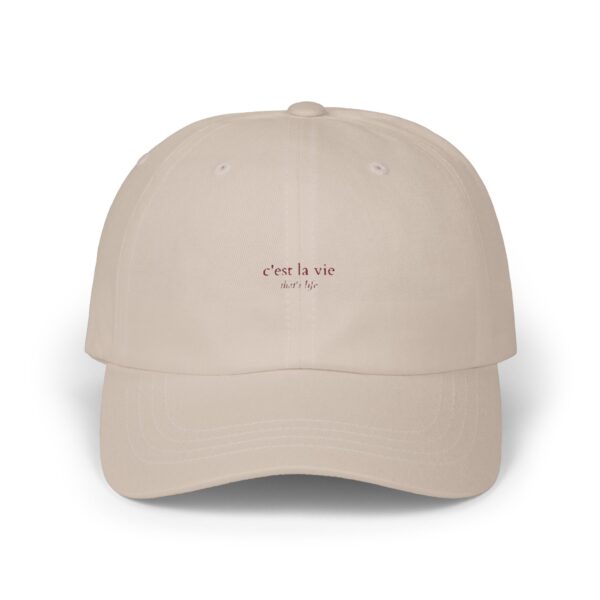 Classic Dad Cap - Casual Cool Cap, Perfect Gift for Dads, Everyday Wear, C'est La Vie Hat, Summer Style Accessory, Unique Father's Day Gift - Image 5