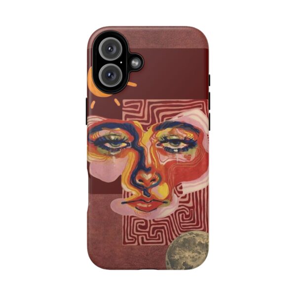 Artistic Phone Case, Unique Cases for Tough Love, Bohemian Style Case, Modern Artistic Design, Gift for Art Lovers - Image 10