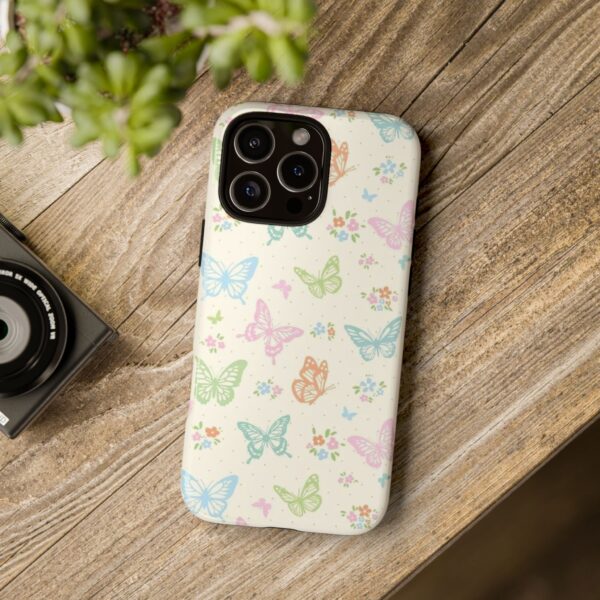 Butterfly Pattern Phone Case, Tough Cases, Floral Phone Cover, Spring Accessories, Gift for Her, Cute Mobile Protection - Image 21