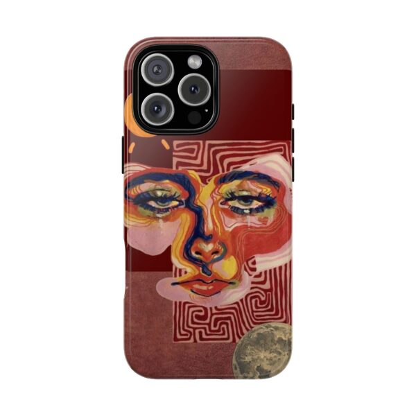 Artistic Phone Case, Unique Cases for Tough Love, Bohemian Style Case, Modern Artistic Design, Gift for Art Lovers - Image 19