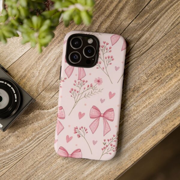 Floral Phone Case - Tough Cases, Cute Floral Print iPhone Cover, Gift for Her, Birthday, Valentine's Day, Stylish Protection - Image 32