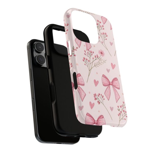 Floral Phone Case - Tough Cases, Cute Floral Print iPhone Cover, Gift for Her, Birthday, Valentine's Day, Stylish Protection - Image 19