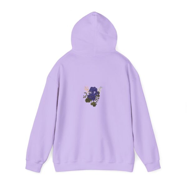 Floral Unisex Hooded Sweatshirt - Cozy Lounge Wear, Fall Apparel, Gift for Her, Sweatshirt with Flowers, Perfect for Layering - Image 3