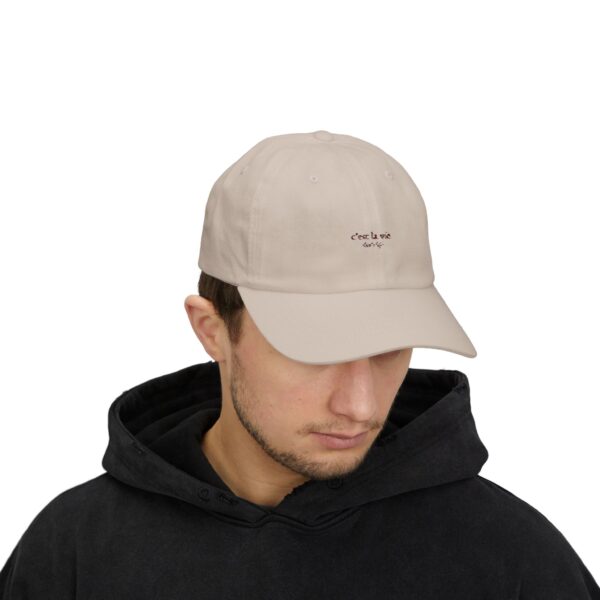 Classic Dad Cap - Casual Cool Cap, Perfect Gift for Dads, Everyday Wear, C'est La Vie Hat, Summer Style Accessory, Unique Father's Day Gift - Image 7