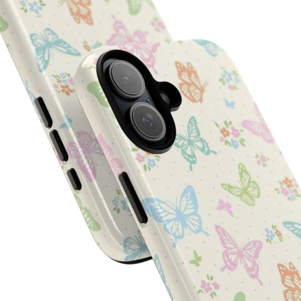 Butterfly Pattern Phone Case, Tough Cases, Floral Phone Cover, Spring Accessories, Gift for Her, Cute Mobile Protection - Image 8