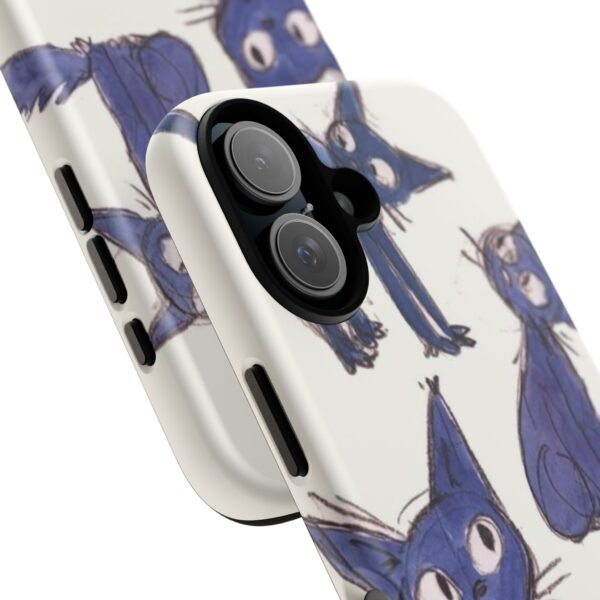 Cat-Themed Phone Case, Cute Cat Lover Gift, Stylish Tough Cases for Cat Fans, Colorful Pet Accessory, Unique Animal Phone Covers - Image 5