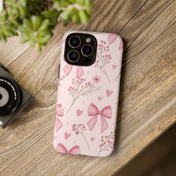Floral Phone Case - Tough Cases, Cute Floral Print iPhone Cover, Gift for Her, Birthday, Valentine's Day, Stylish Protection - Image 28