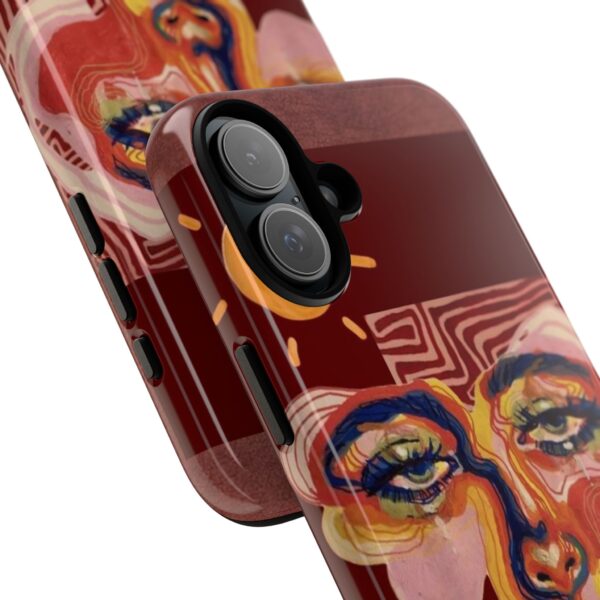Artistic Phone Case, Unique Cases for Tough Love, Bohemian Style Case, Modern Artistic Design, Gift for Art Lovers - Image 8