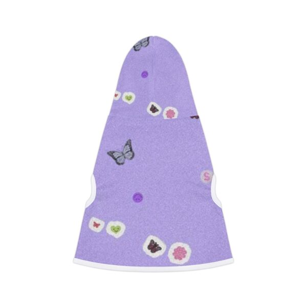 Adorable Pet Hoodie with Stars and Butterflies | Cozy Dog Sweater, Cute Pet Apparel, Puppy Clothes, Gift for Pet Lovers, Spring Outfit - Image 3
