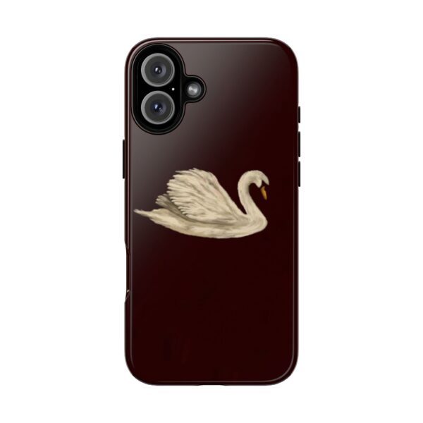 Elegant Swan Phone Case, Tough Phone Cover, Unique Smartphone Protection, Chic Gift for Her, Stylish Tech Accessories - Image 7