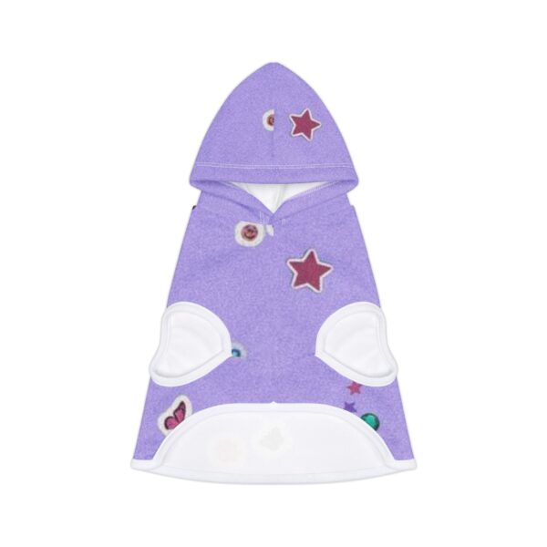 Adorable Pet Hoodie with Stars and Butterflies | Cozy Dog Sweater, Cute Pet Apparel, Puppy Clothes, Gift for Pet Lovers, Spring Outfit - Image 2